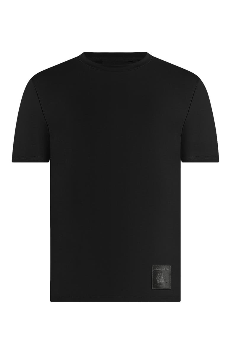 Manière De Voir Regular Fit Cotton T-Shirt, Alternate, color, Black