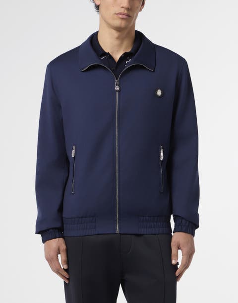 Wool Tracksuit Jacket Men