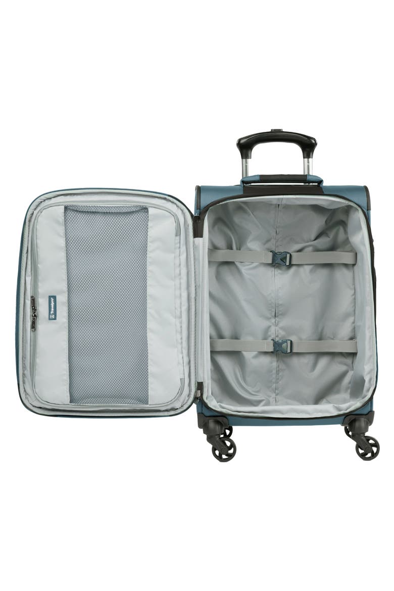 Pilot Air 2 21-Inch Expandable Spinner Carry-On Suitcase, Alternate, color, BLUE STEEL/ BLACK