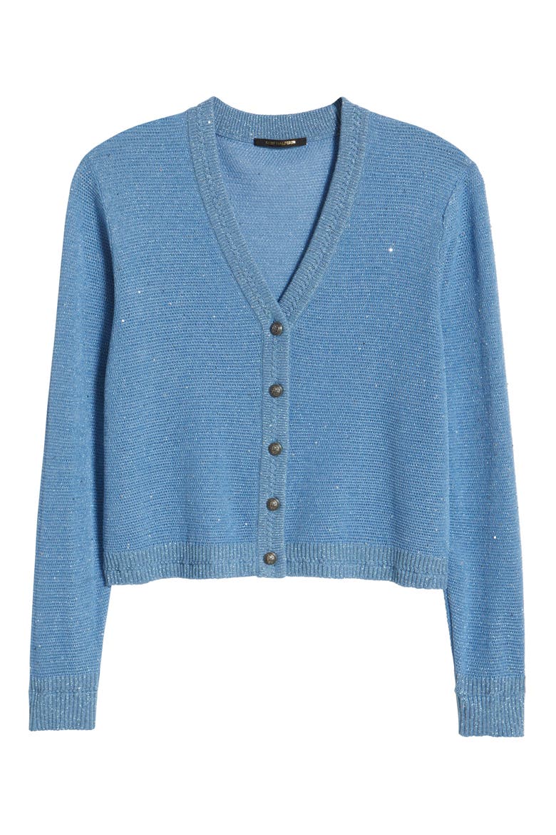 Sequin Cardigan, Alternate, color, LIGHT BLUE
