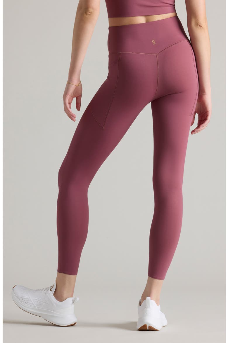 Revive Pockets 7/8 Leggings, Alternate, color, PLUM SHADOW