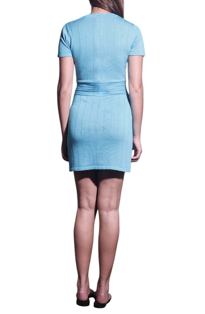 Walter Baker London Knit Dress, Alternate, color, Bright Blue