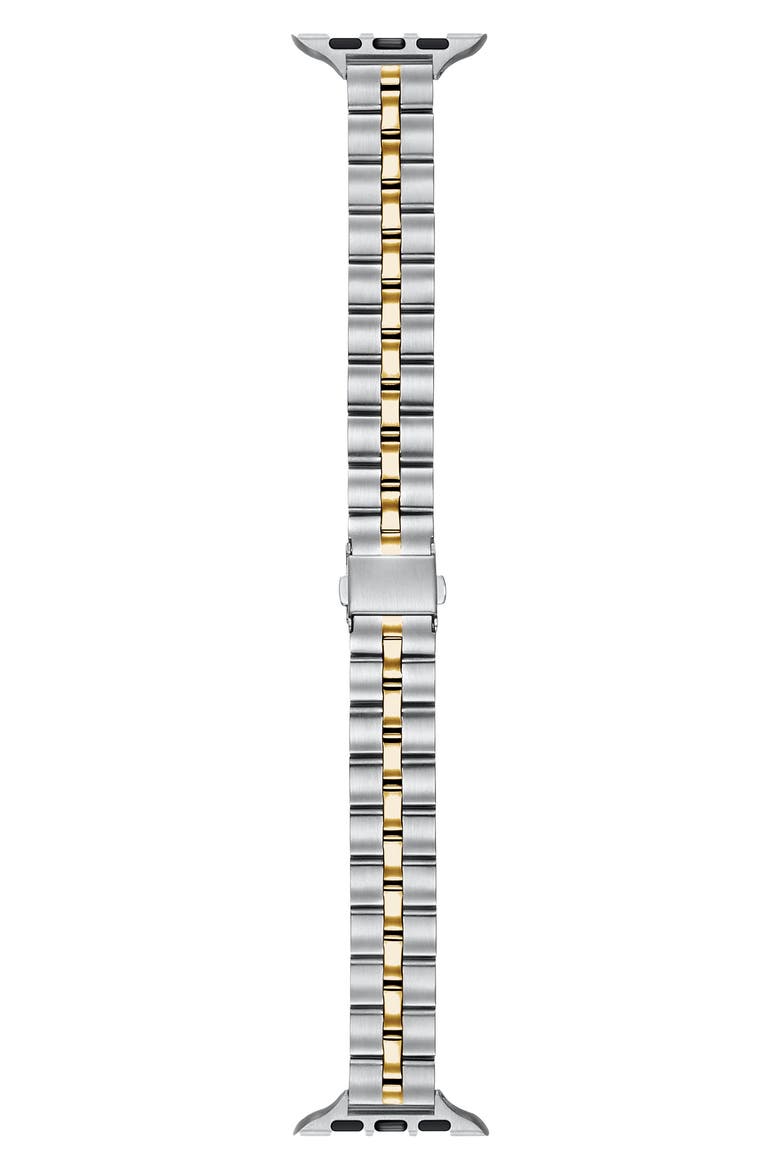 Sophie Stainless Steel Apple Watch® Watchband, Alternate, color, SILVER/ GOLD