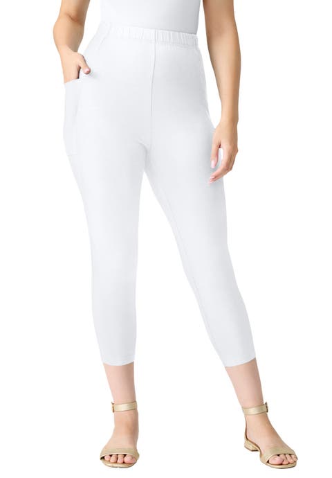 Side-Pocket Essential Capri Legging