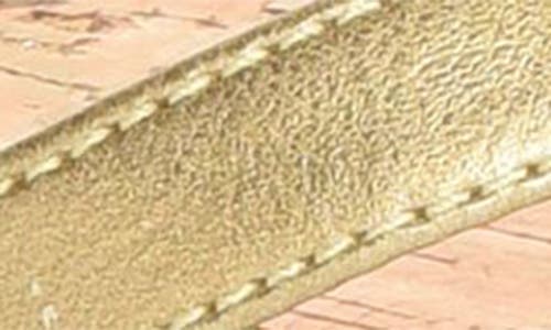 Korks Winnie Flip Flop In Gold
