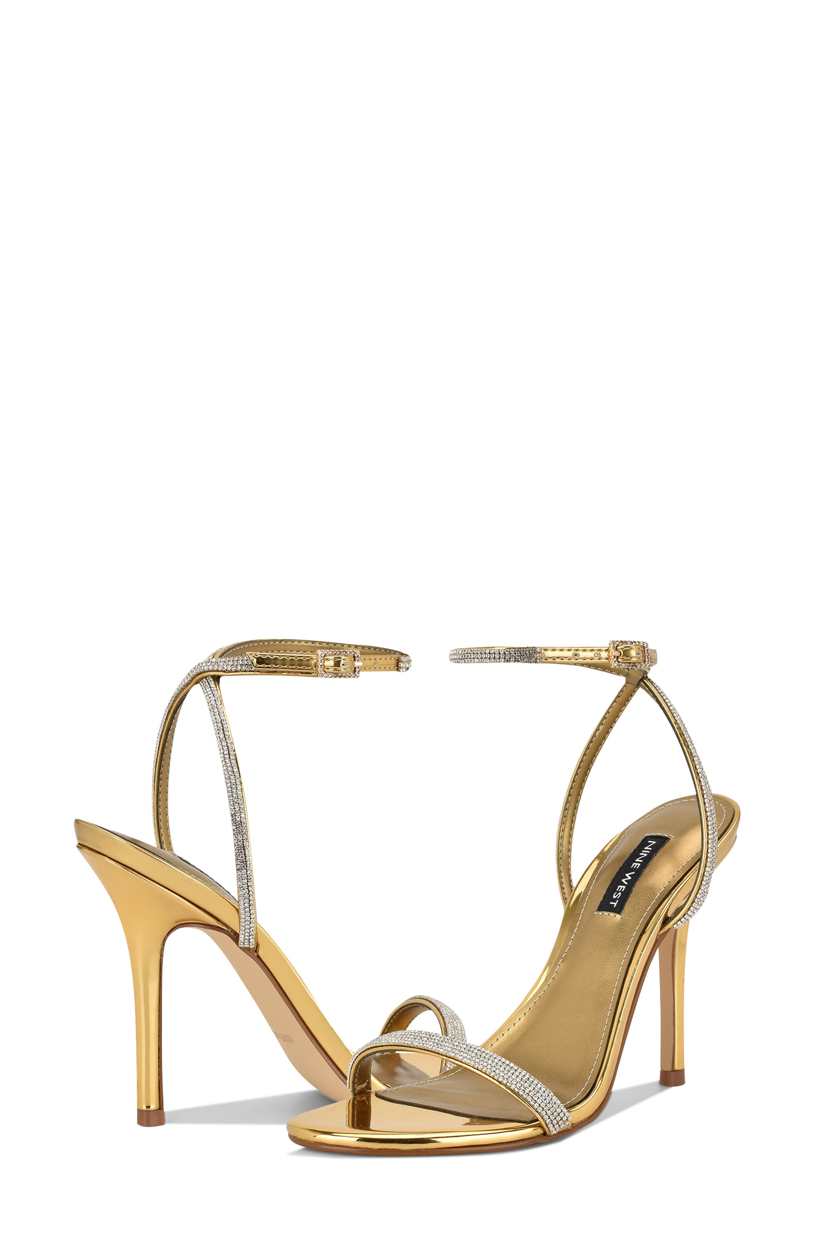 Stodia Ankle Strap Sandal, Alternate, color, BRONZE