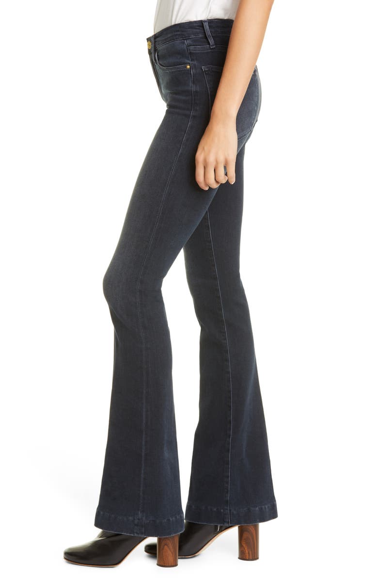 FRAME Le High Waist Flare Jeans, Alternate, color, 