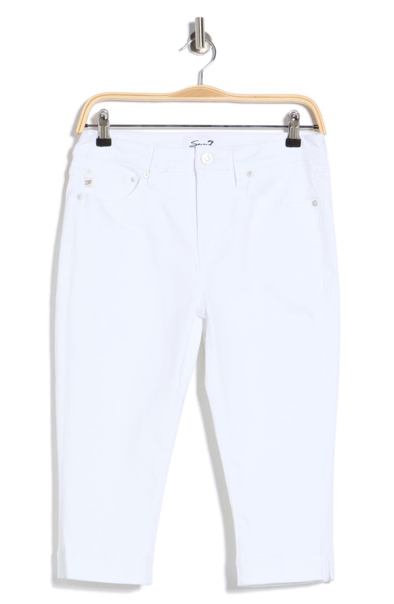 Seven7 Audrey Skimmer Jeans, Main, color, White