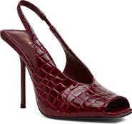 Steve Madden Lucian Slingback Peep Toe Sandal