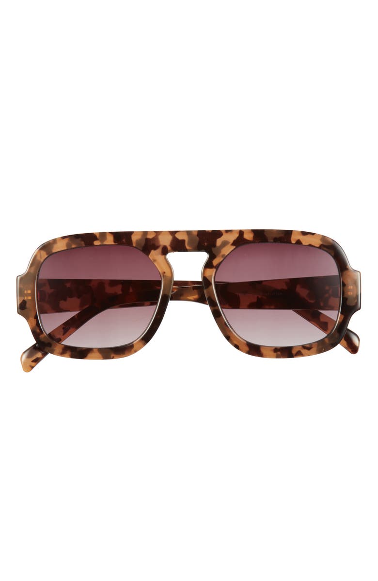 BP. Shield Sunglasses, Main, color, Tortoise
