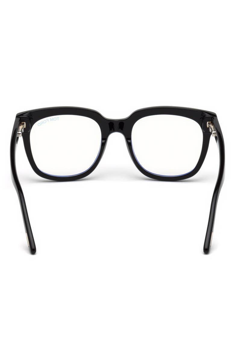 TOM FORD 52mm Blue Light Blocking Glasses, Alternate, color,