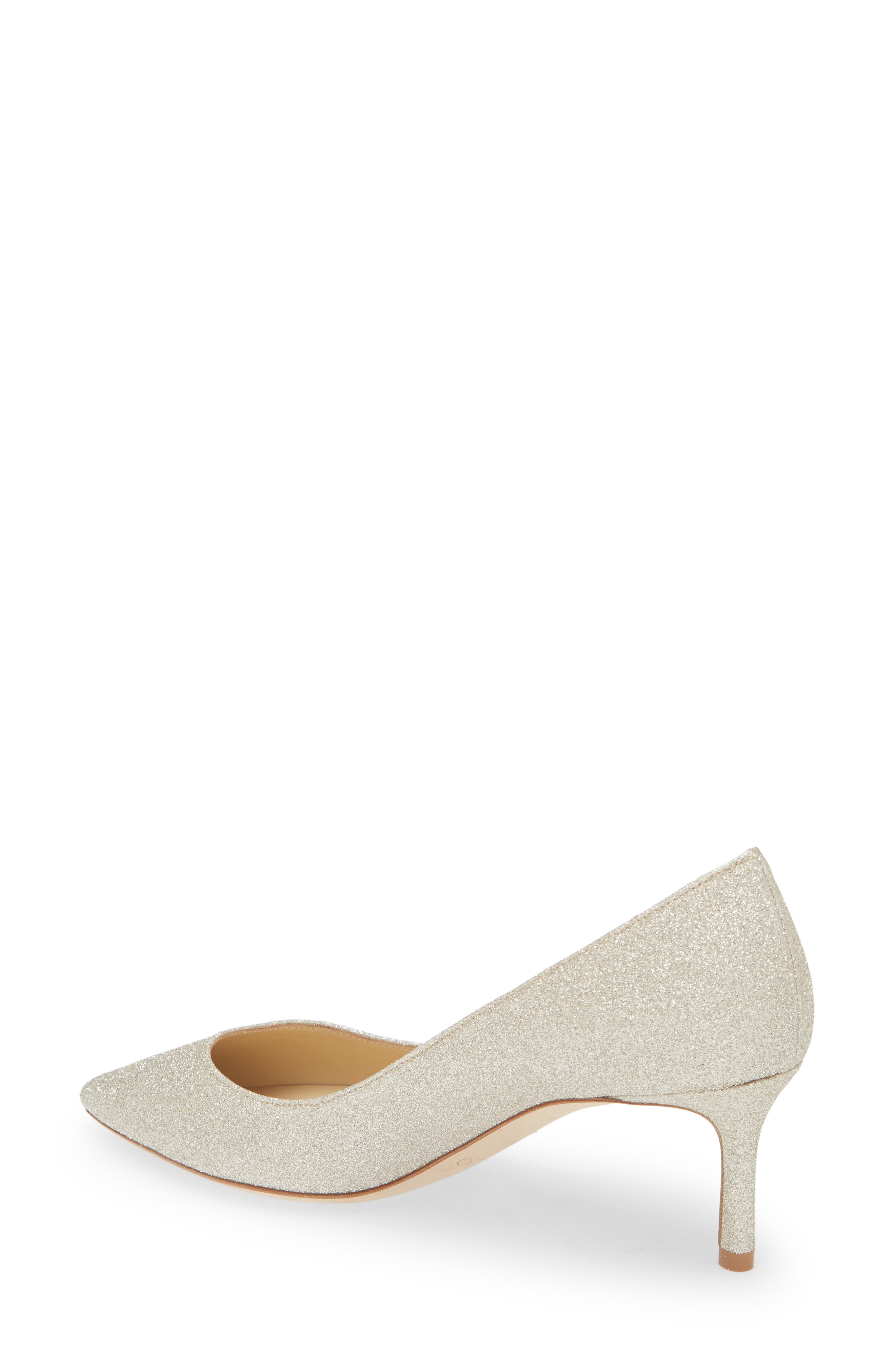 Romy Dusty Glitter Pump, Alternate, color, PLATINUM ICE