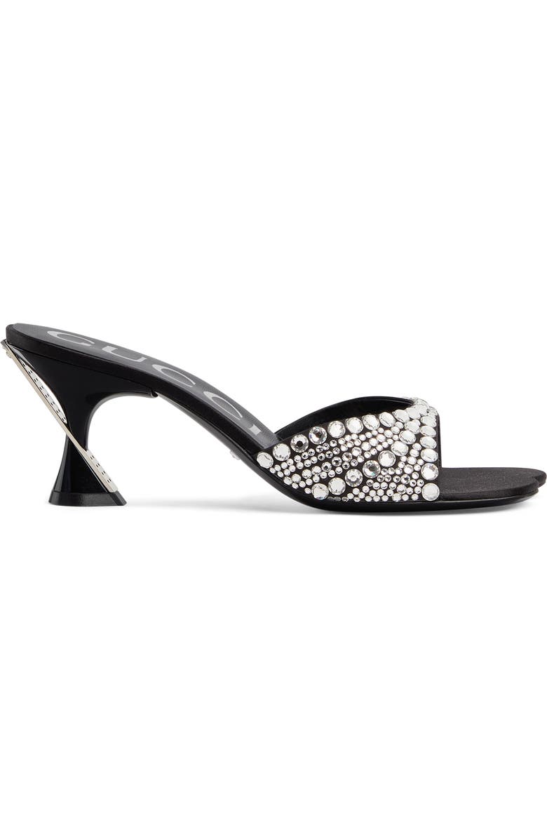 Gucci Galactica Crystal Embellished Sandal, Alternate, color,