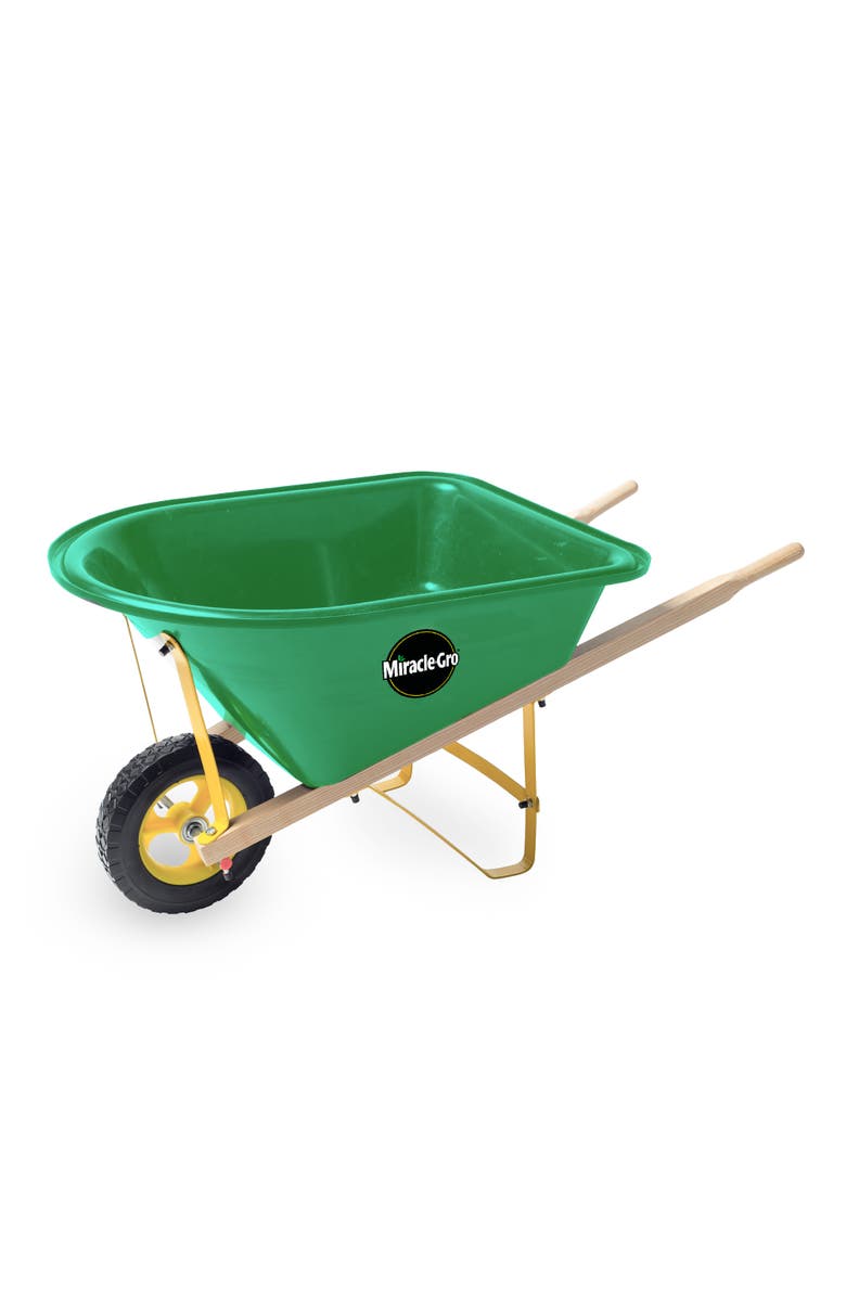Miracle-Gro Kids Wheelbarrow, Alternate, color, Dark Green