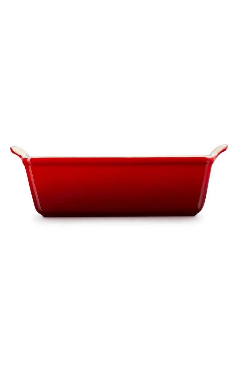 Le Creuset Heritage Stoneware Loaf Pan, Alternate, color, Cerise