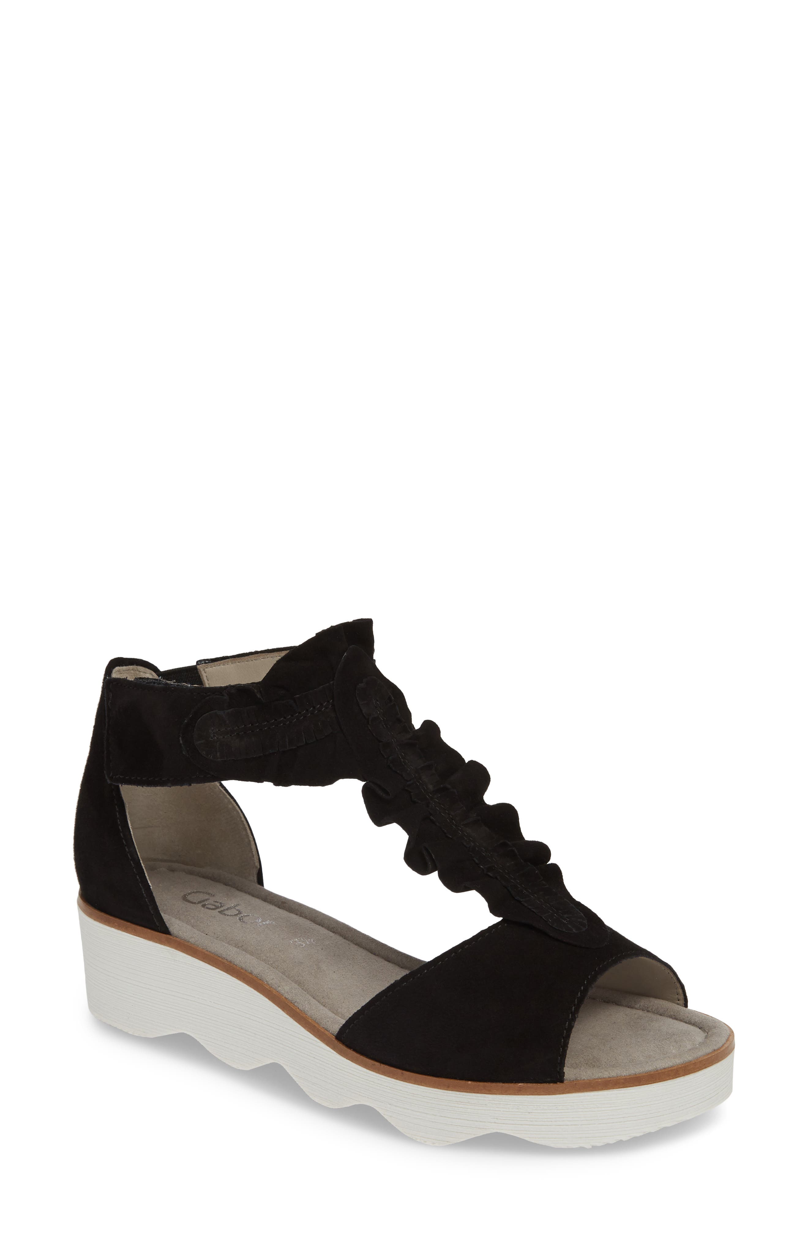 Gabor Wedge Sandal, Main, color, 