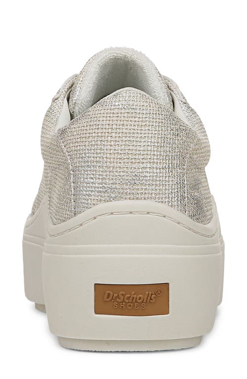 Dr. Scholl's Women's Time Off Max Platform Sneakers In Off White