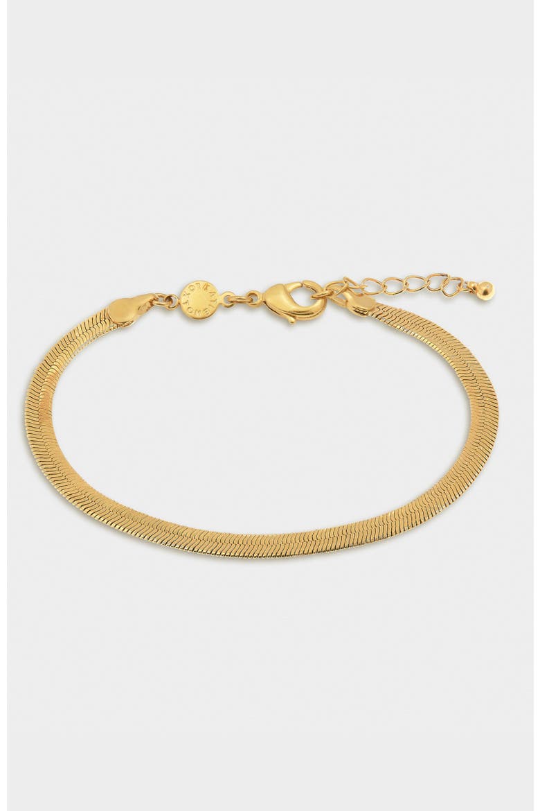 Ciana Snake Chain Bracelet, Main, color, Gold