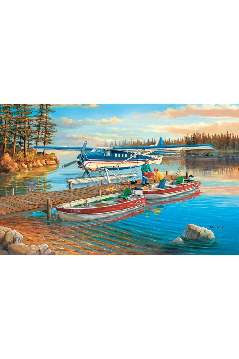 Pickle Lake 550 piece Jigsaw Puzzle for Adults, Alternate, color, Multicolor