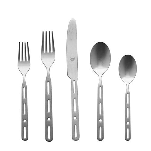 Mepra Officina Flatware Set In Silver