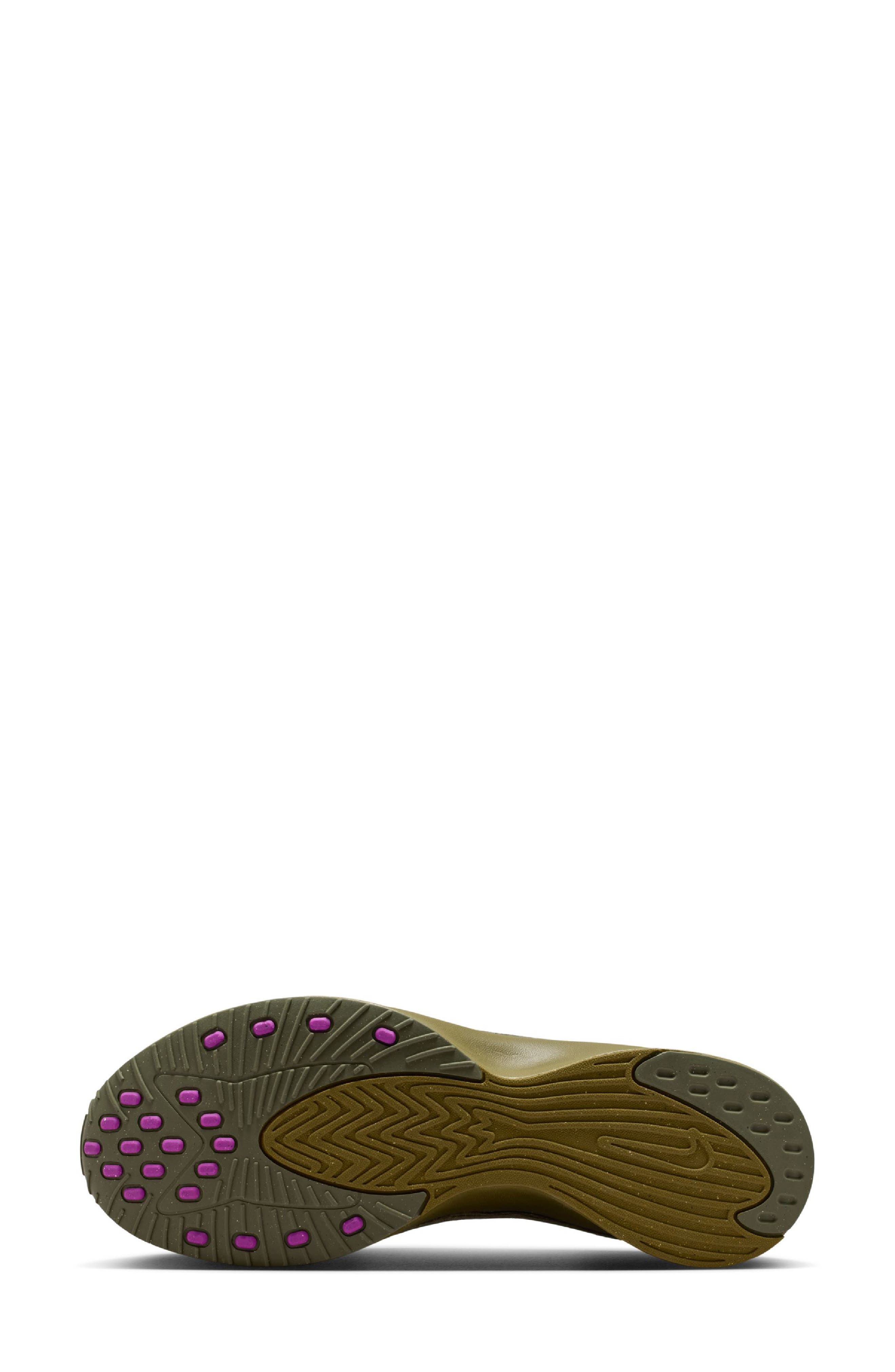 Air Superfly Moc Sneaker, Alternate, color, MEDIUM OLIVE/ VIVID PURPLE