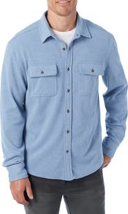 Fair Harbor Dunewood Stretch Flannel Button-Up Shirt
