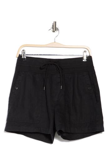 JAMES PERSE JAMES PERSE LINEN MILITARY SHORTS