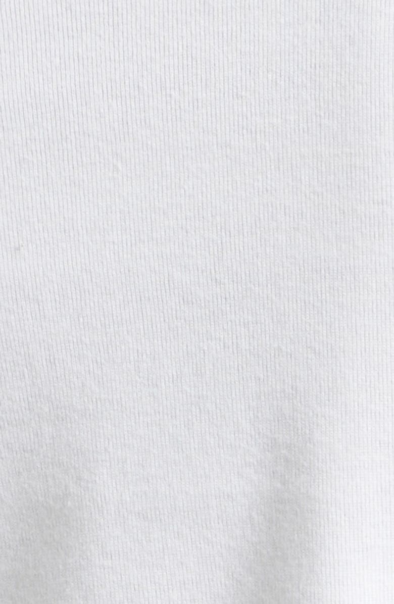 Hommegirls x Fruit of the Loom Double Logo Baby Tee, Alternate, color, White