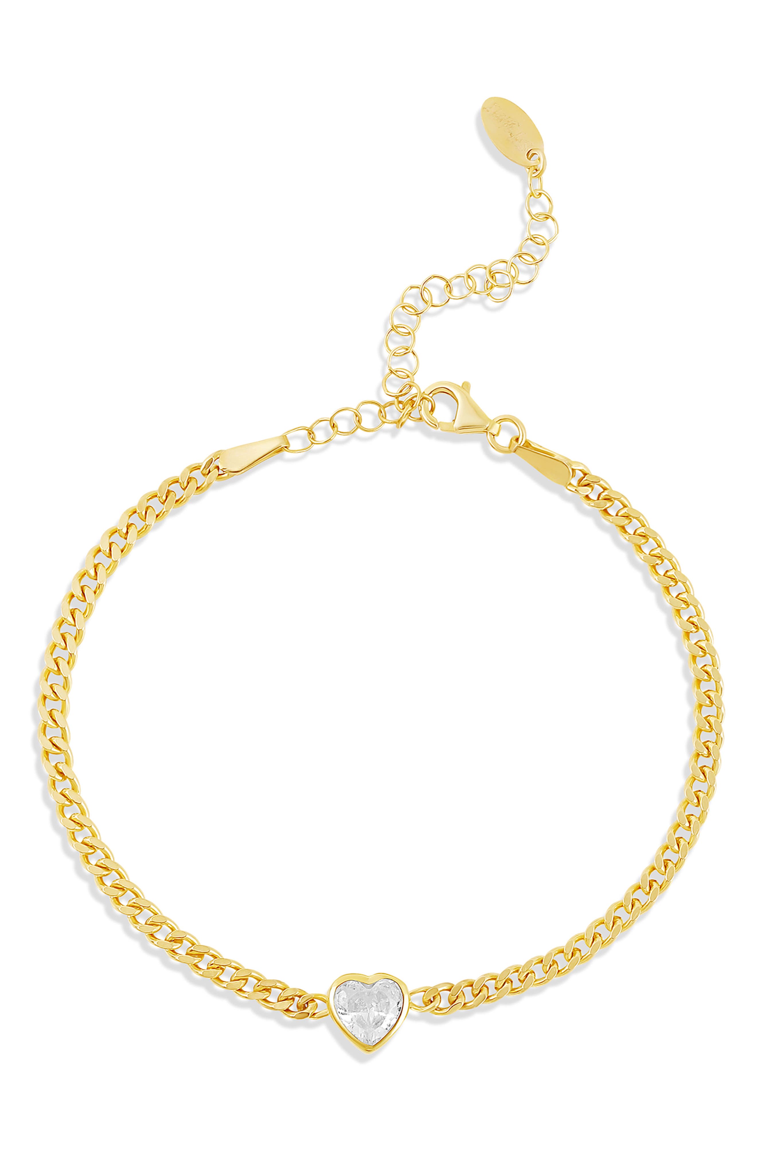 GOLD/ WHITE/HEART
