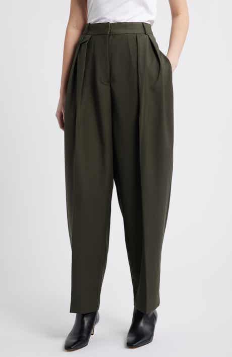 MANGO Nasa Pleated Trousers