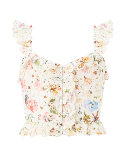 Christina Embroidered Top (toddler, Little Kid & Big Kid)
