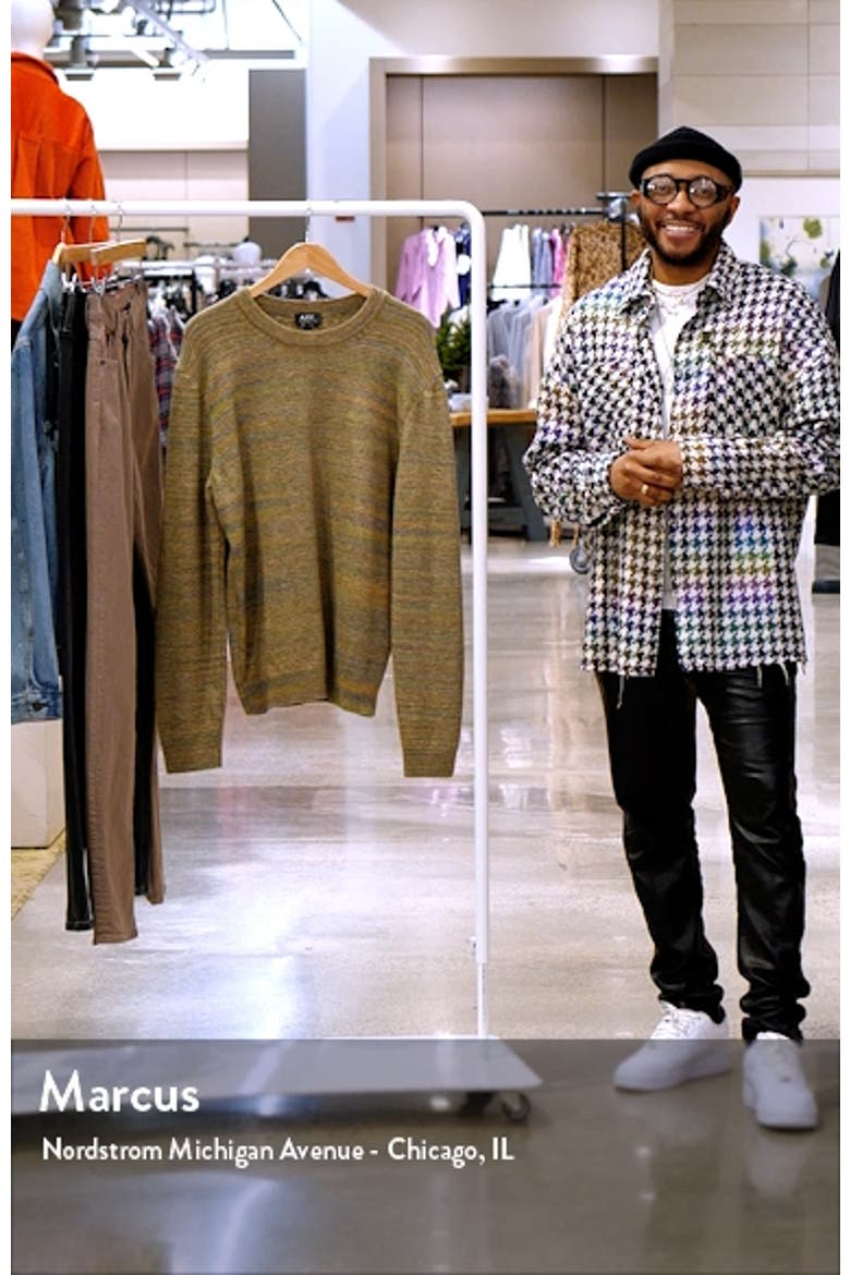 Pull Andrew Space Dye Crewneck Sweater video