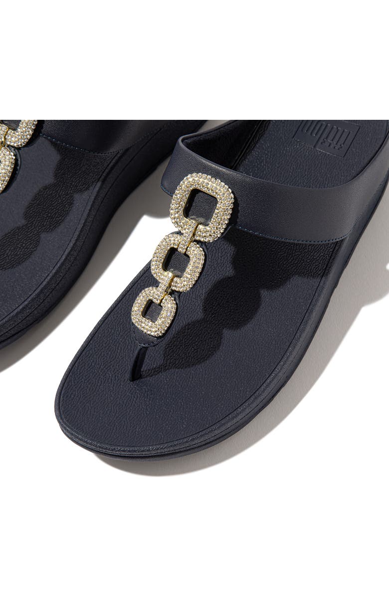 FitFlop Fino Platform Wedge Flip Flop, Alternate, color,