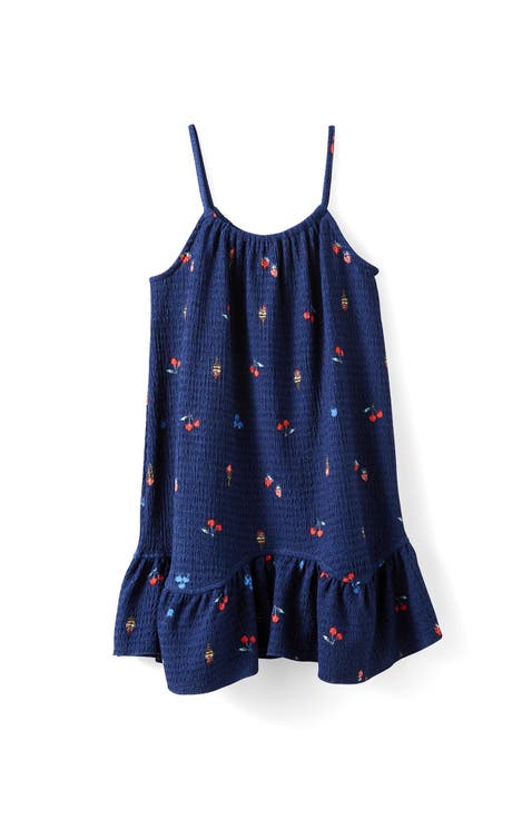 Kid's Hazel Scalloped Sleeveless Dress