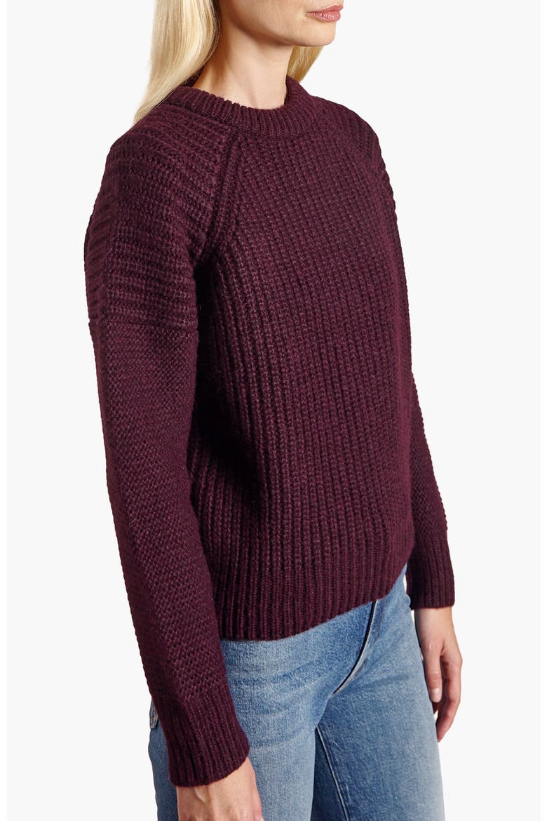 The Perfect Alpaca Crew, Alternate, color, Dark Sepia