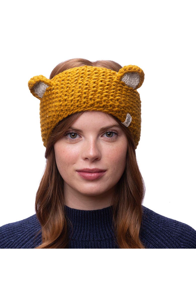 Nirvanna Designs Ears Headband, Alternate, color, Charcoal