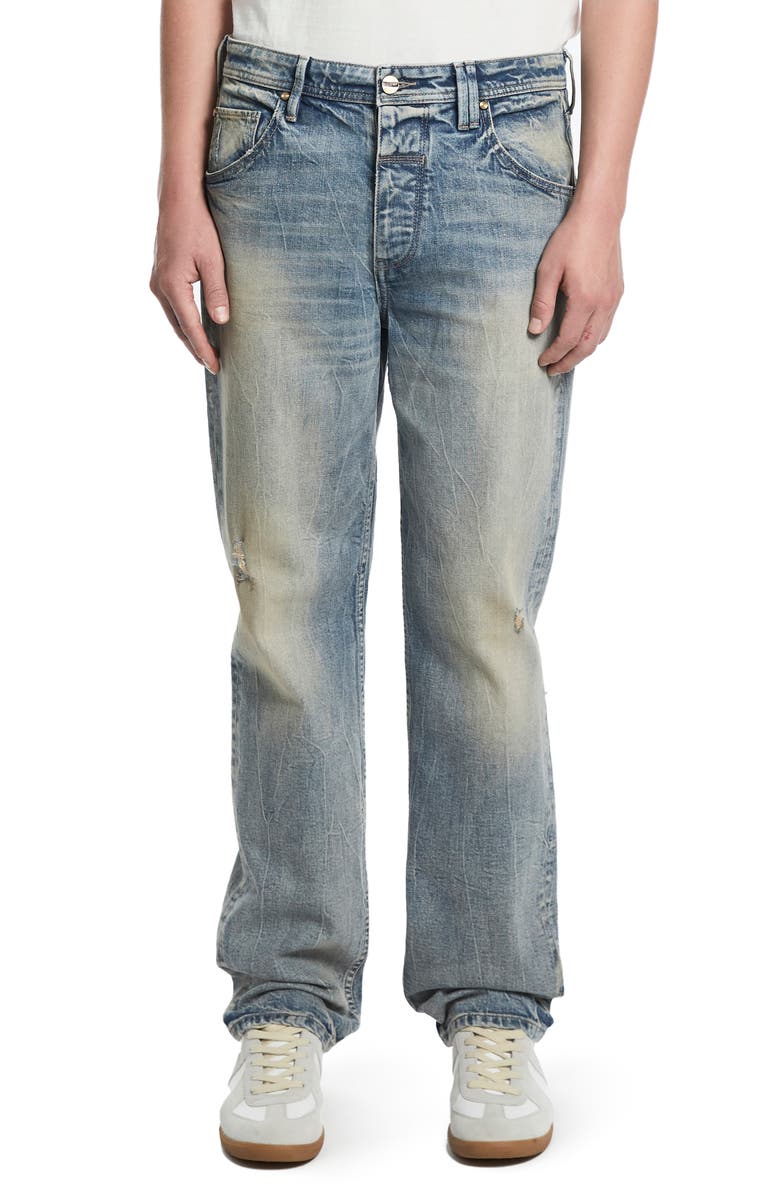 VAYDER Straight Leg Jeans, Main, color, Forrest