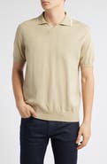 Canali Regular Fit Johnny Collar Polo