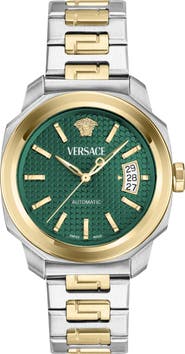 Versace Dylos Two-Tone Bracelet Strap Automatic Watch, 42mm