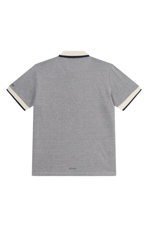 Sealskinz Micro Jacquard Polo In Gray