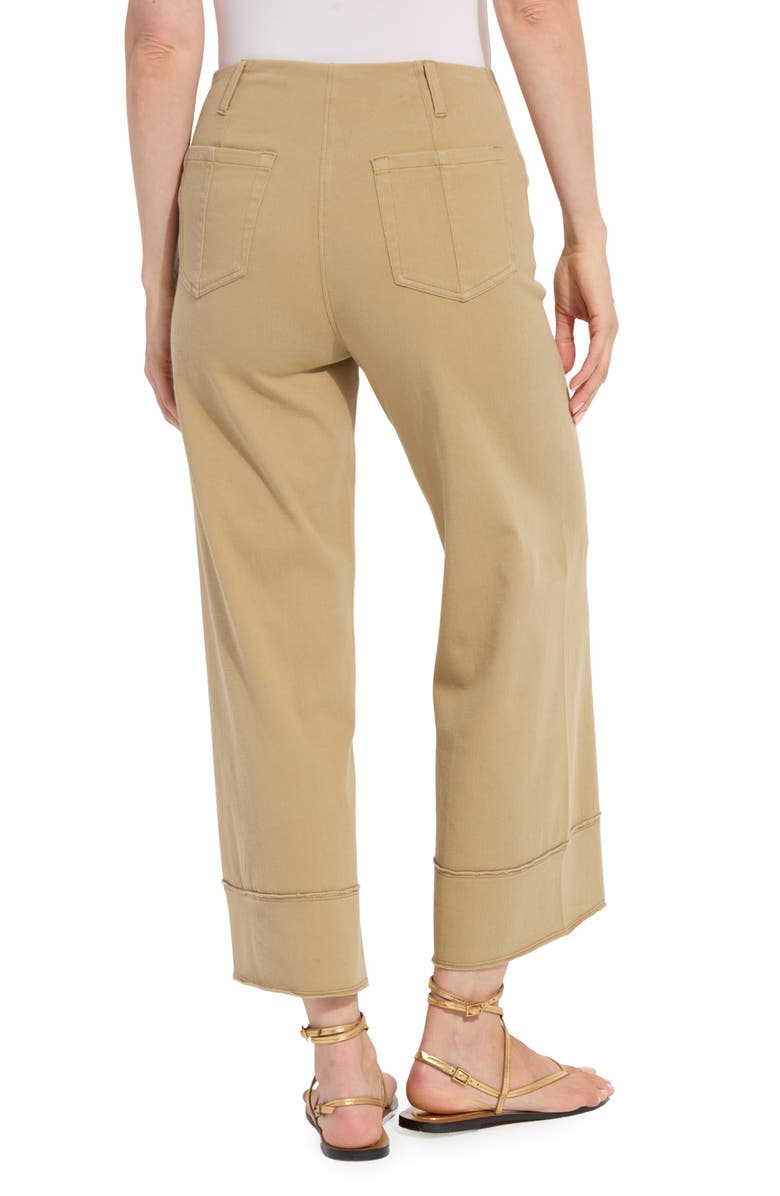 Lysse Margo High Waist Crop Jeans, Alternate, color, Raw Umber