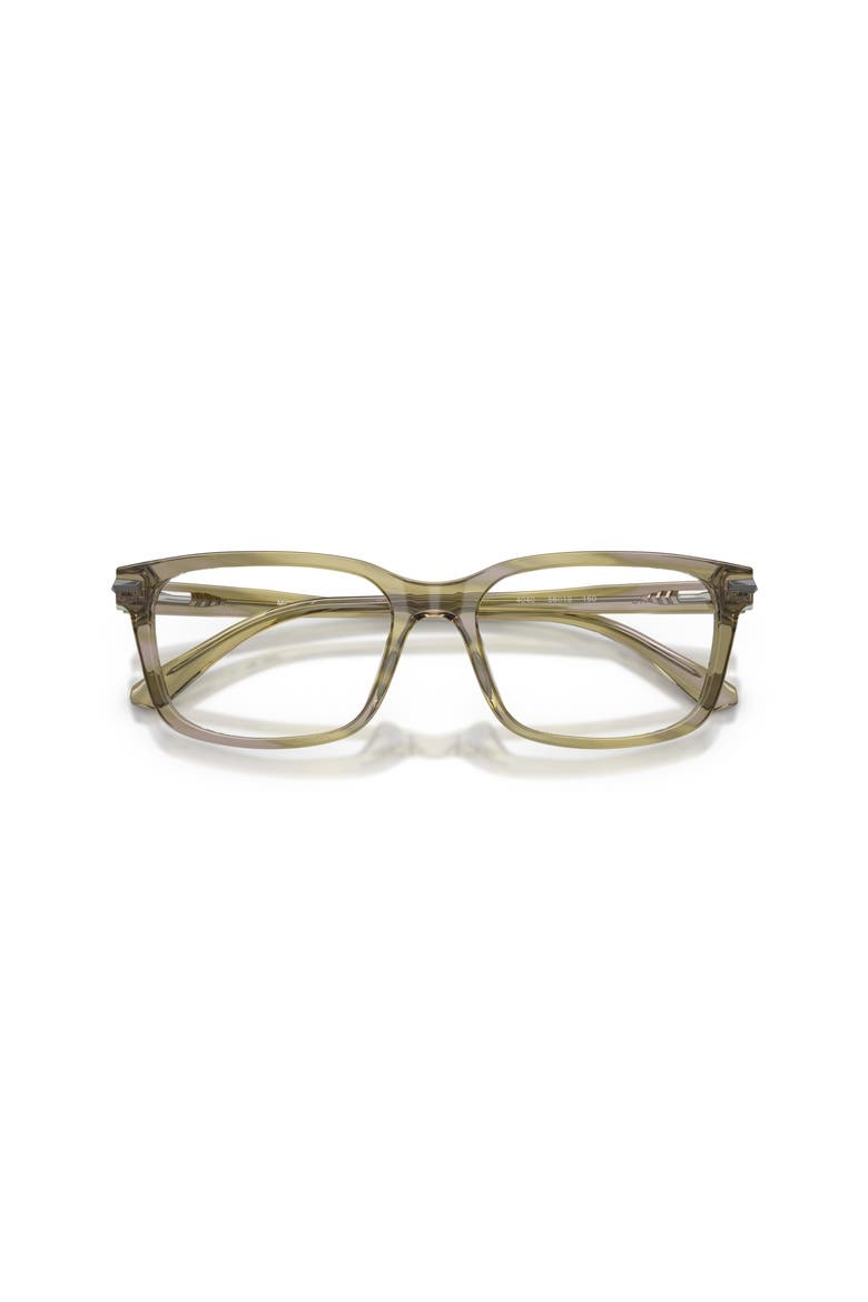 54mm Square optical glasses, Alternate, color, Green