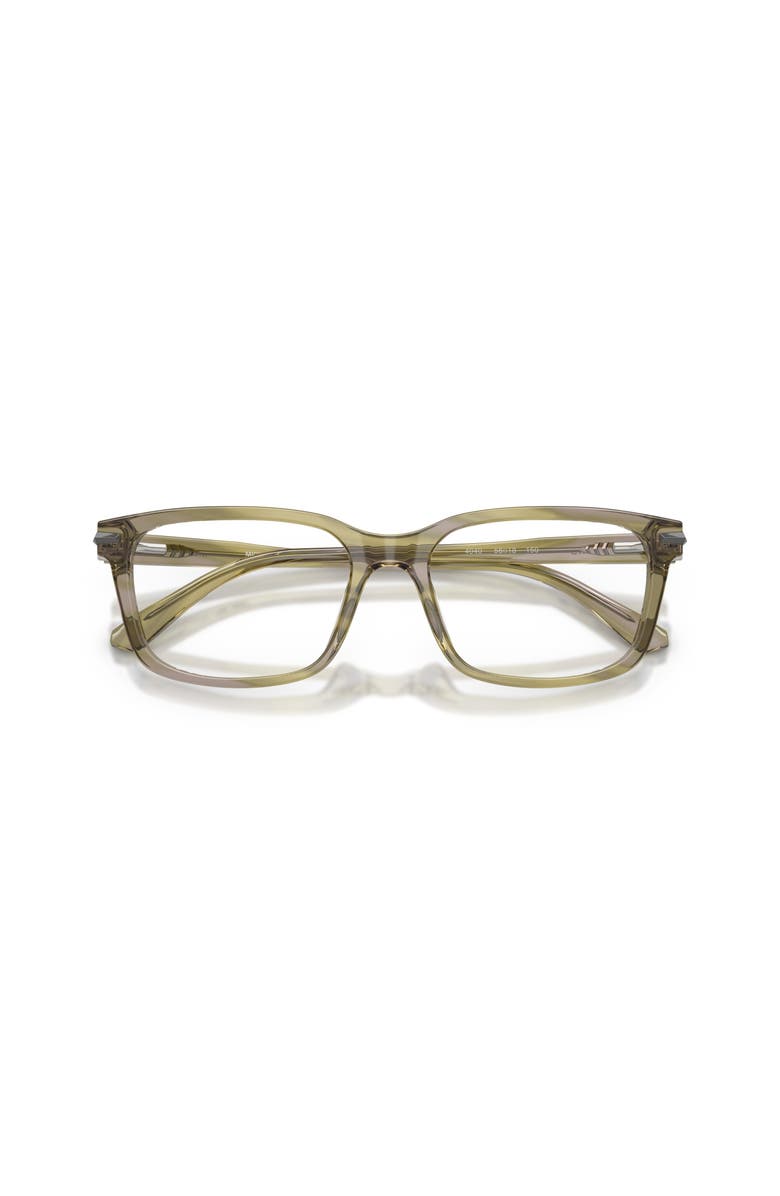 Michael Kors 54mm Square optical glasses, Alternate, color, Green