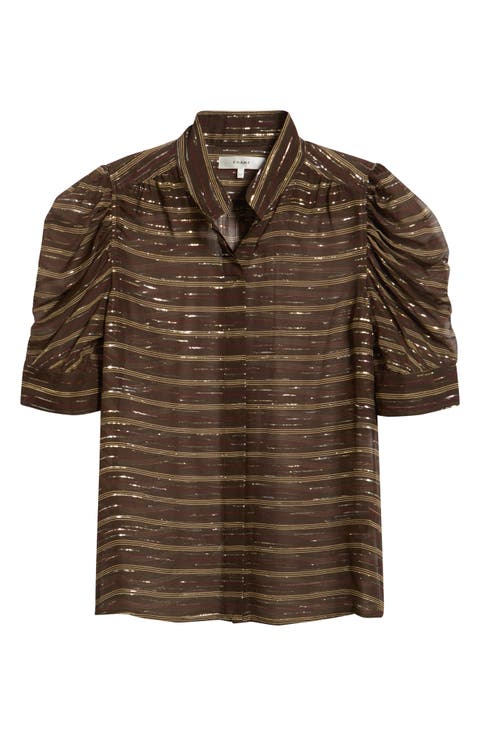 The Gillian Puff Sleeve Top