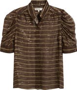 FRAME The Gillian Puff Sleeve Top