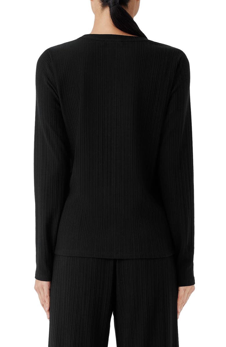 Eileen Fisher Long Sleeve Crewneck Top, Alternate, color, 