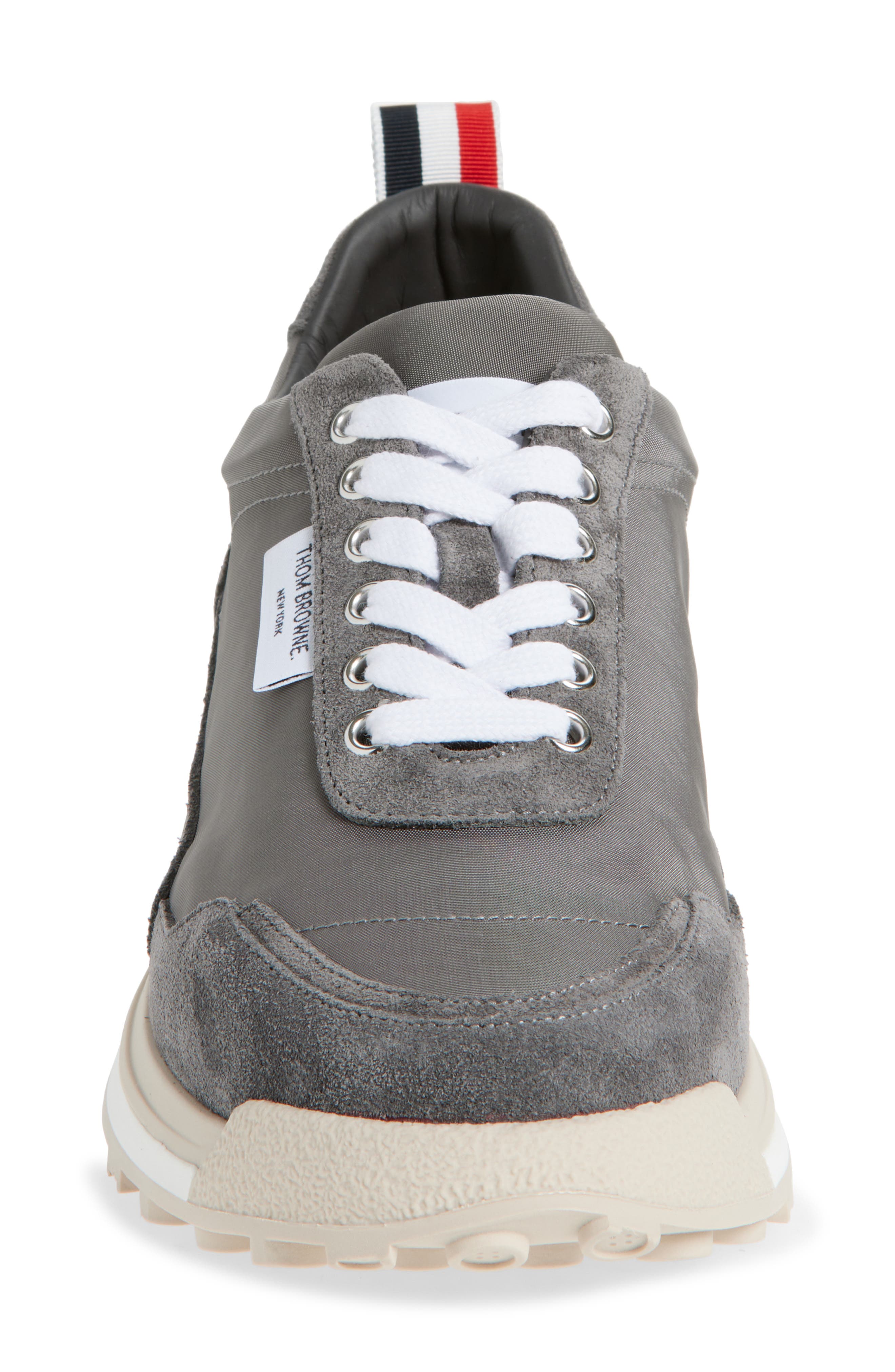 Thom Browne Alumni Sneaker, Alternate, color, Medium Grey