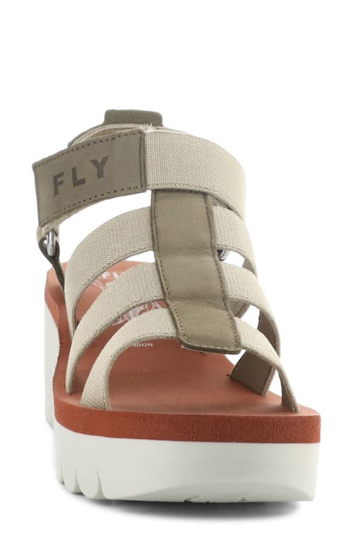 FLY LONDON FLY LONDON YOJI PLATFORM WEDGE SANDAL 