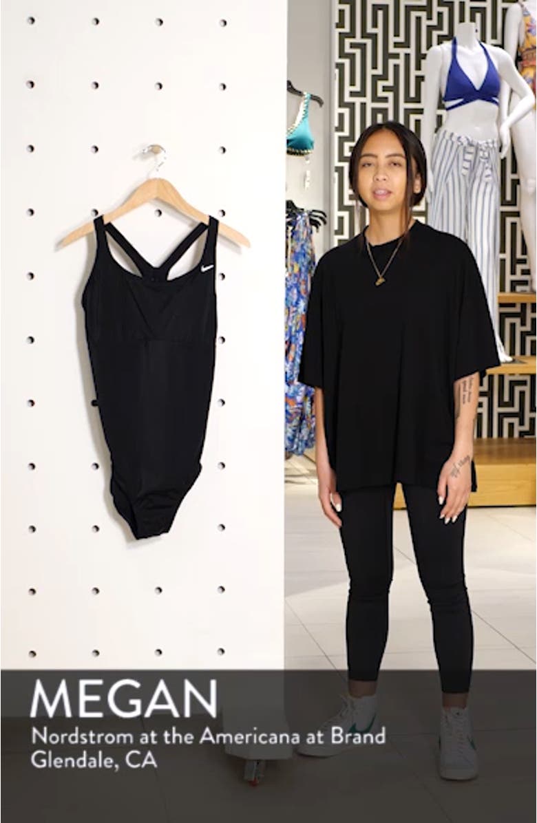 One-Piece Racerback Swimsuit, sales video thumbnail