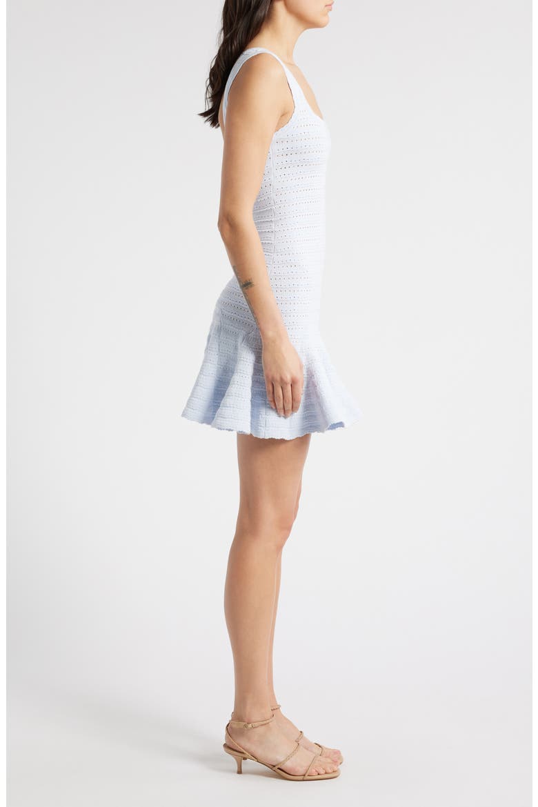 maryanne knit mini dress LoveShackFancy Maryanne Open Knit Mini Dress